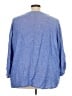 Cato Blue 3/4 Sleeve Blouse Size 26 - 28W - photo 2