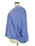 Cato Blue 3/4 Sleeve Blouse Size 26 - 28W - photo 5