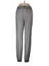 Solitaire 100% Rayon Stripes Gray Casual Pants Size L - photo 2