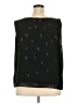 Dana Kay 100% Polyester Black Sleeveless Blouse Size 24 - photo 2