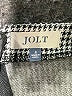 Jolt Houndstooth Gray Casual Skirt Size S - photo 4