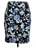 Talbots Print Blue Formal Skirt Size 6 Petite - photo 1