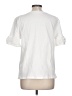Zara White Short Sleeve Top Size L - photo 2