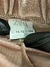 Zara Metallic Brown Casual Pants Size 11 - 12 - photo 3