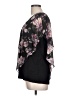 Naif Black Short Sleeve Blouse Size L - photo 5