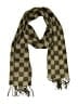 Assorted Brands 100% Cashmere Checkered-gingham Brown Cashmere Scarf One size - photo 1