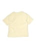 Zara Solid Yellow Short Sleeve T-Shirt Size 4 - photo 2