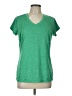 Xersion 100% Polyester Green Active T-Shirt Size L - photo 1
