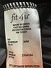 Fit 4 U Solid Black Athletic Shorts Size 24 - photo 3