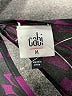 CAbi 100% Polyester Paisley Black Casual Dress Size M - photo 7