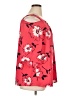Catherines 100% Polyester Red Pink 3/4 Sleeve Blouse Size 0X - photo 4
