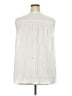 North Style 100% Cotton White Sleeveless Blouse Size 3X - photo 2