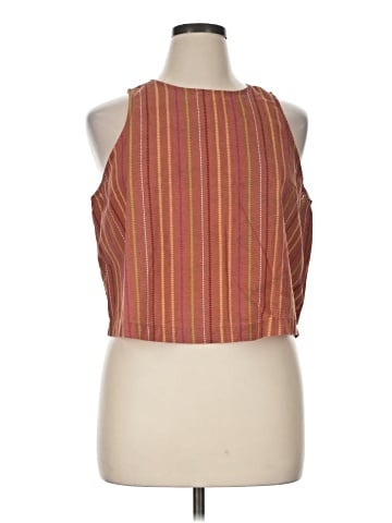 a.n.a. A New Approach Sleeveless Blouse (view 1)
