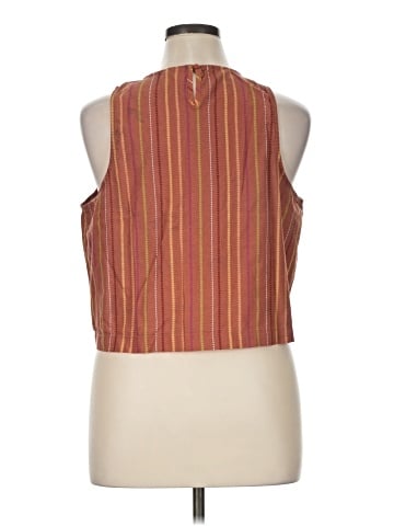 a.n.a. A New Approach Sleeveless Blouse (view 2)