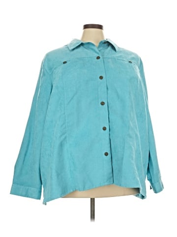 Liz & Me for Catherines 3/4 Sleeve Blouse (view 1)