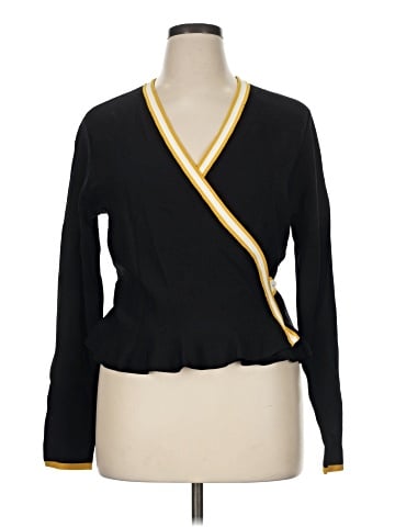 Eva Mendes by New York & Company Long Sleeve Blouse (view 1)