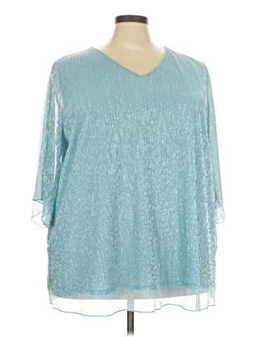 Catherines 3/4 Sleeve Blouse (view 1)