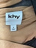 KHY Solid Tan Sleeveless Top Size S - photo 7