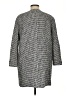 L.K. Bennett Houndstooth Gray Coat Size 8 - photo 2