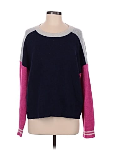 Aqua Pullover Sweater (view 1)