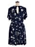Torrid Floral Blue Romper Size 2X Plus (2) - photo 2