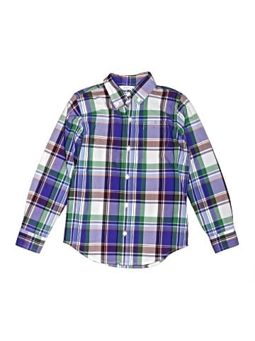 Janie and Jack Long Sleeve Button-Down Shirt (view 1)