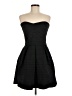 Express Solid Black Cocktail Dress Size M - photo 1