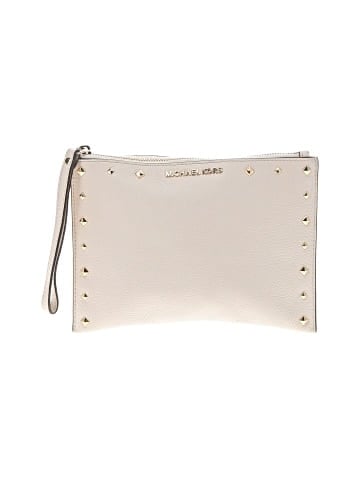 MICHAEL Michael Kors Leather Wristlet (view 1)