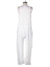 On The Road... Solid White Jumpsuit Size M - photo 2