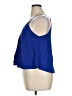 Lush 100% Rayon Blue Sleeveless Blouse Size XL - photo 5
