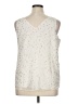 Lilly Pulitzer Ivory Sleeveless Silk Top Size XL - photo 2