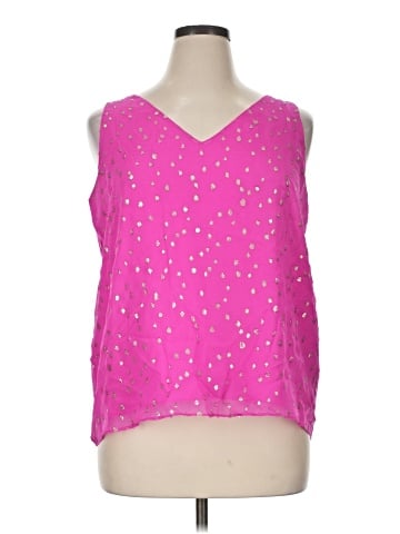 Lilly Pulitzer Sleeveless Silk Top (view 1)