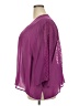 Catherines 100% Polyester Purple Kimono Size 3X - photo 5