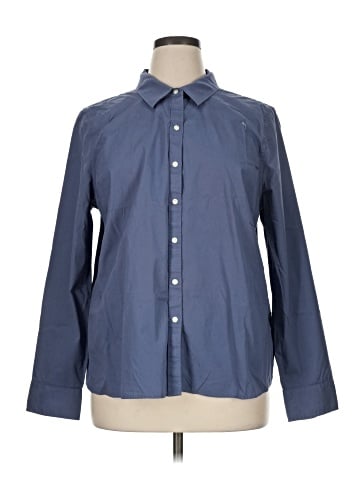 Kim Rogers Long Sleeve Button-Down Shirt (view 1)