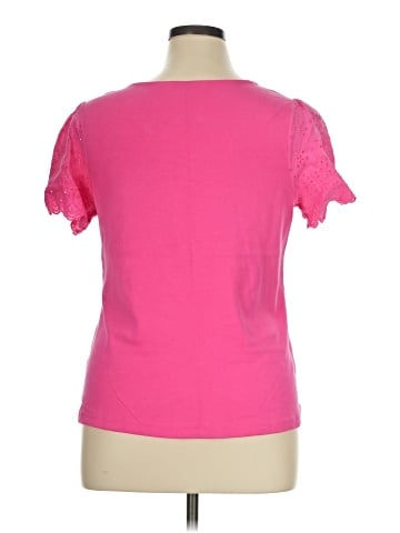 Isaac Mizrahi LIVE! Short Sleeve Top (view 2)