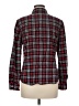 J. McLaughlin Plaid Red Long Sleeve Button-Down Shirt Size 8 - photo 2