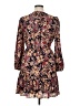 Donna Morgan 100% Polyester Paisley Brown Casual Dress Size 16 - photo 2