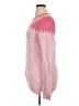 Clements Ribeiro Chevron-herringbone Pink Wool Pullover Sweater Size XL - photo 5