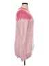 Clements Ribeiro Chevron-herringbone Pink Wool Pullover Sweater Size XL - photo 4