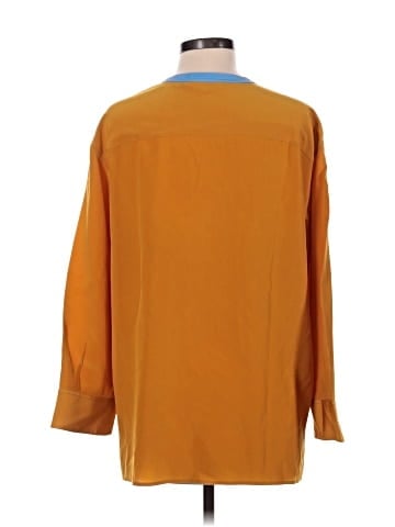 Tory Burch 3/4 Sleeve Silk Top (view 2)