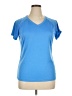 Danskin Now 100% Polyester Blue Active T-Shirt Size 16 - 18 - photo 1