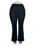 Lands' End 100% Cotton Solid Black Casual Pants Size XL (petite) - photo 1