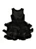 Rare Editions 100% Polyester Black Dress Size 8 - photo 2