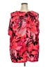 Catherines Pink Short Sleeve Blouse Size 3X - photo 2