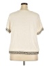 DR2 Animal Print Ivory Short Sleeve T-Shirt Size 3X - photo 2