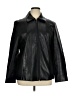 Liz Claiborne 100% Leather Black Leather Jacket Size XL - photo 1