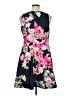 Vince Camuto Floral Blue Casual Dress Size 14 - photo 2