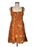 DR2 100% Rayon Paisley Orange Casual Dress Size M (estimated) - photo 1