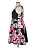 Vince Camuto Floral Blue Casual Dress Size 14 - photo 5