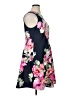 Vince Camuto Floral Blue Casual Dress Size 14 - photo 4